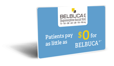 BELBUCA copay card